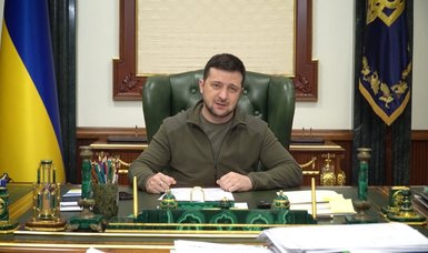 Ukraine's Zelensky says kidnap of city mayor 'crime against democracy'