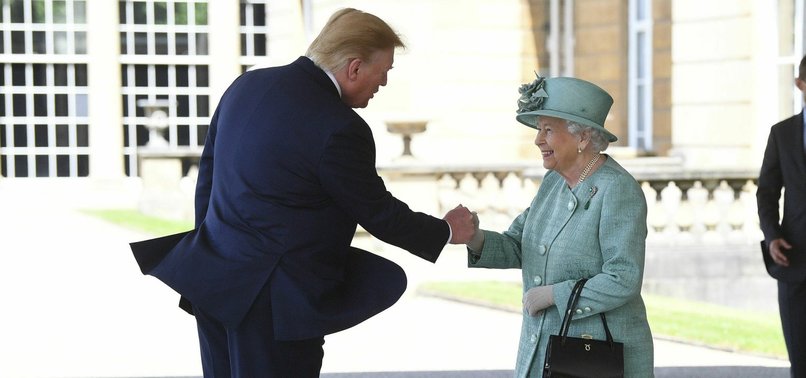 SOCIAL MEDIA LOSES IT OVER WHETHER TRUMP FISTBUMPED THE QUEEN OR NOT