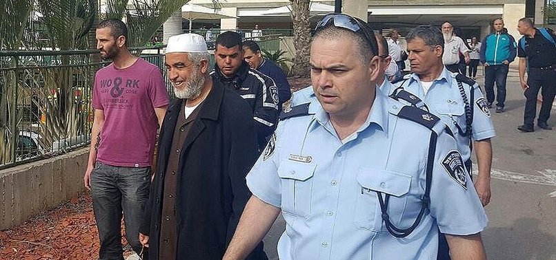 ISRAELI POLICE ARREST ISLAMIC MOVEMENT LEADER