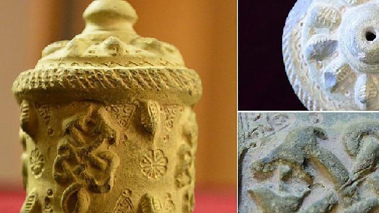 Harran’da 9 asırlık ilaç şişesi bulundu