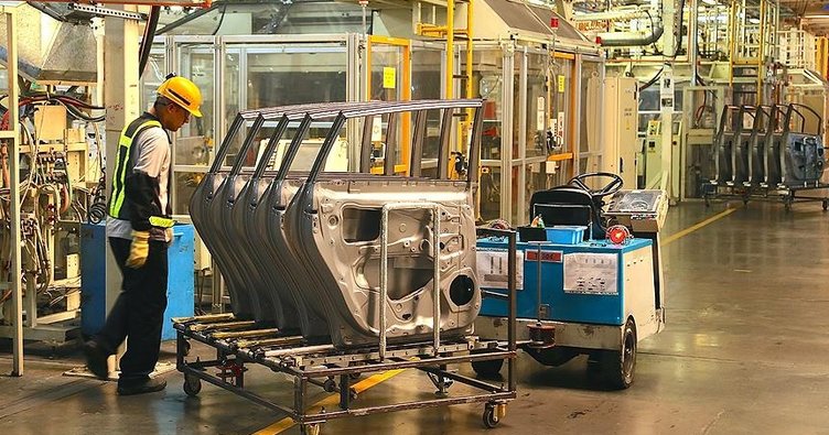 Sanayi üretim endeksi azaldı