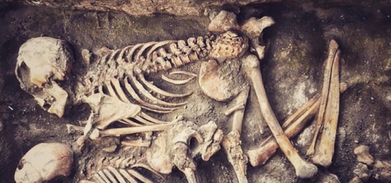 5,000-YEAR-OLD HUMAN SKELETONS UNEARTHED IN CENTRAL TURKEY