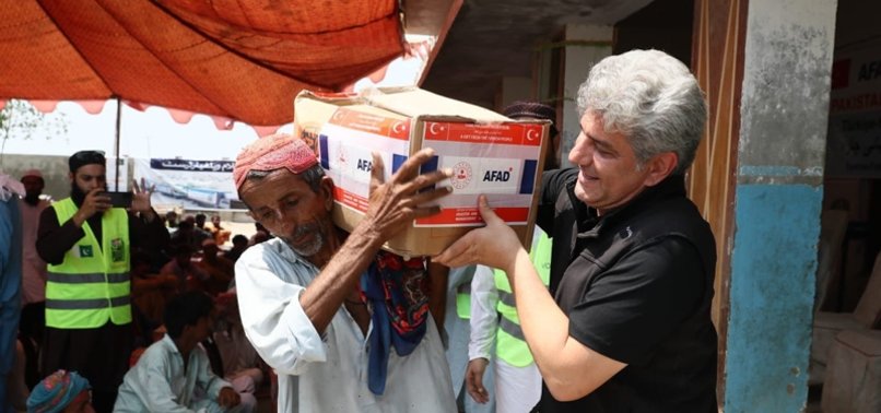 TÜRKIYE AT FOREFRONT OF HELPING FLOOD VICTIMS IN PAKISTAN