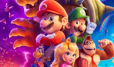 'Super Mario' movie hops to a huge N. American opening