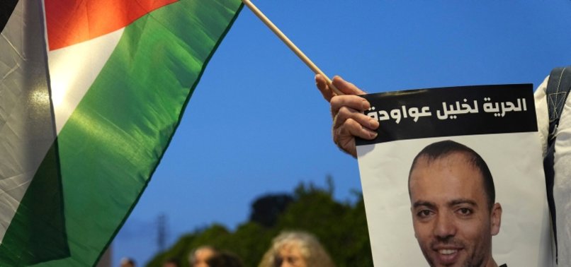 PALESTINIANS ON HUNGER STRIKE VOW TO CONTINUE BATTLE TO FREEDOM