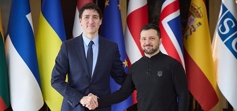Trudeau pledges $5 billion in cash for Ukraine from seized Russian assets