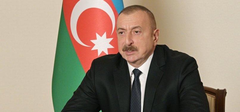 AZERBAIJANI LEADER WARNS ARMENIA OVER VISIT TO KARABAKH