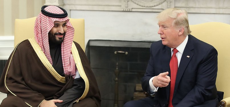 TRUMP TALKS TO SAUDI CROWN PRINCE ABOUT IRAN ISSUE AND OIL PRICES