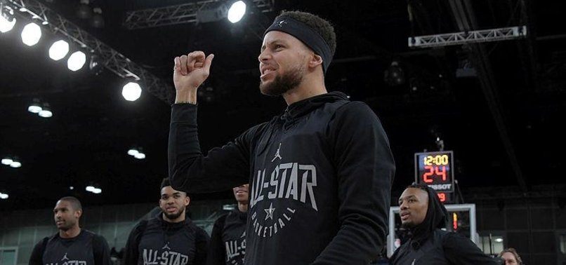 LEBRON, STEPH LEAD HAND-PICKED TEAMS INTO NBA ALL-STAR GAME