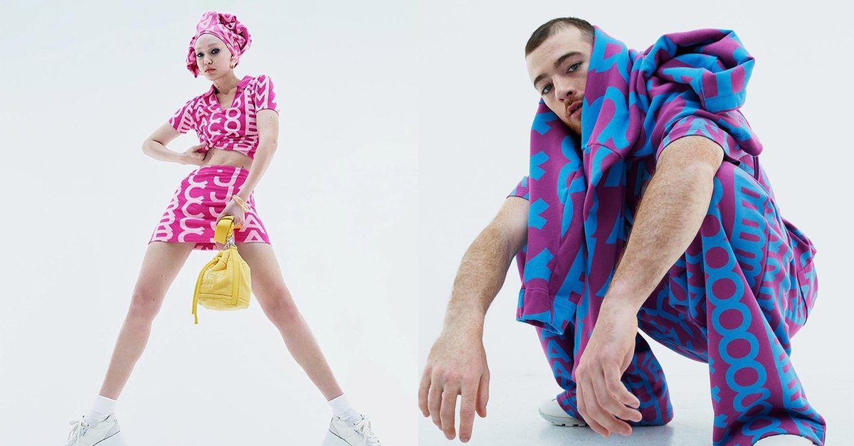 Angus Cloud & Kevin Abstract Model Marc Jacobs Monogram Collection