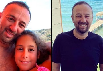 Çocuklarıyla tatil yaptı