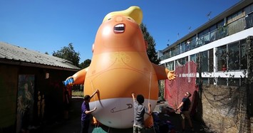 London Mayor Khan approves 'Trump Baby' blimp to float during visit