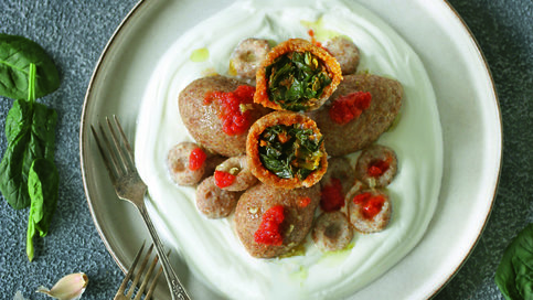 Ispanaklı İçli köfte