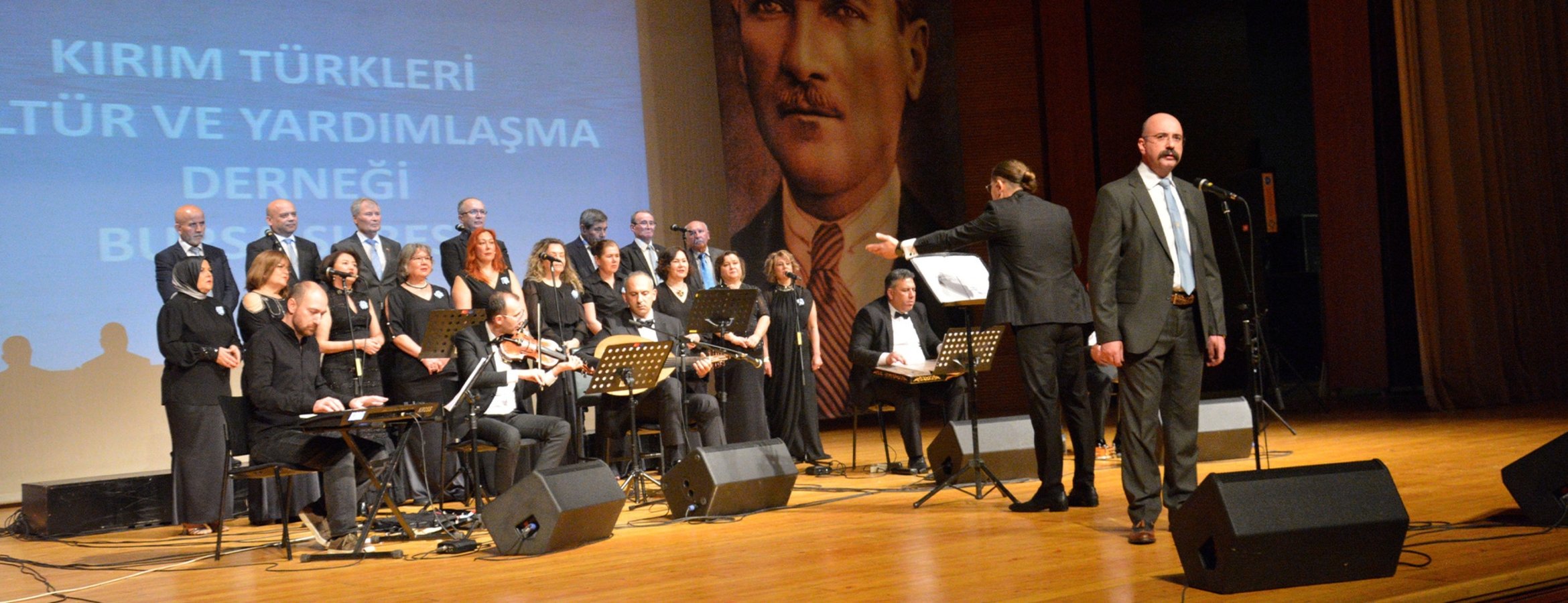 Kırım Şarkıları ve Türk Sanat Müziği konseri düzenlendi