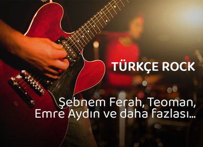 Türkçe rock müziğin en sevilen isimleri!