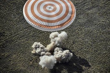 Soyuz MS-15 kapsülü dünyaya döndü