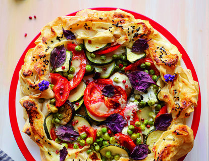 Sebzeli Yufka Galette