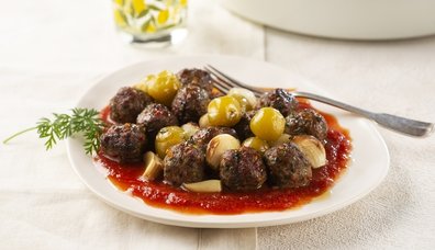 Domates soslu erik kebab�