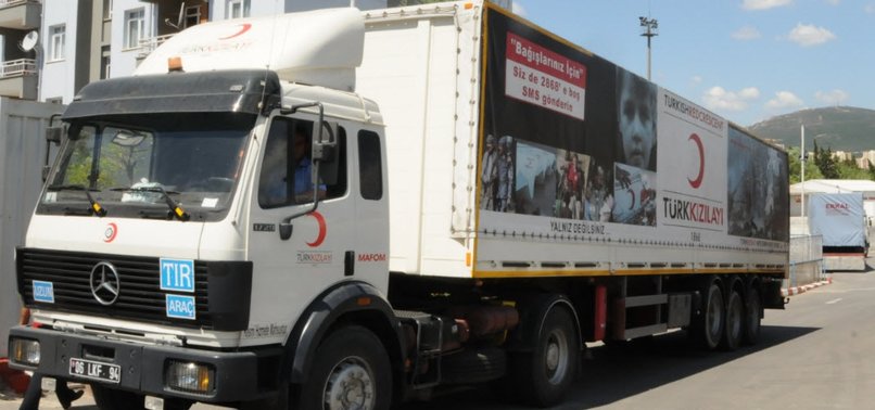 TURKEY SENDS 9 TRUCKLOADS OF AID TO BOSNIA-HERZEGOVINA