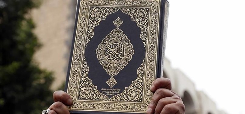 DANISH POLICE BLOCK WOMAN FROM PREVENTING QURAN DESECRATION