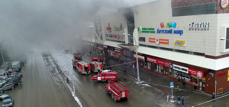 DEATH TOLL IN RUSSIA SHOPPING MALL FIRE REACHES 56
