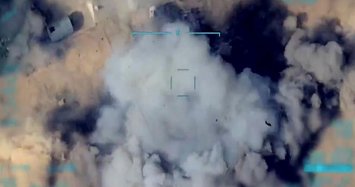 Turkish drones hit YPG/PKK terror anti-aircraft gun