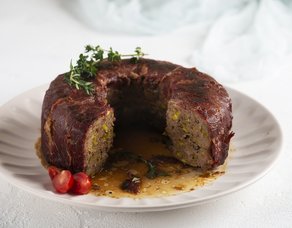 Pastırmalı  Köfte Kapama