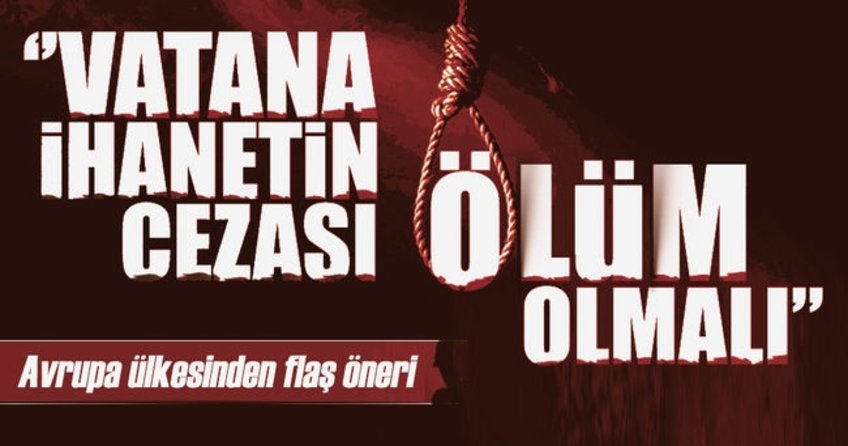 Ukrayna’da vatana ihanete idam önerisi