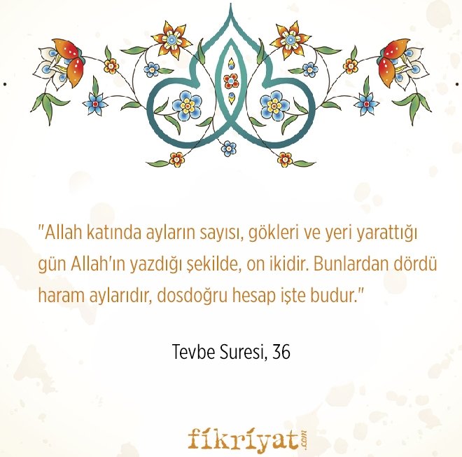 KUR’AN’A GÖRE MUHARREM AYI