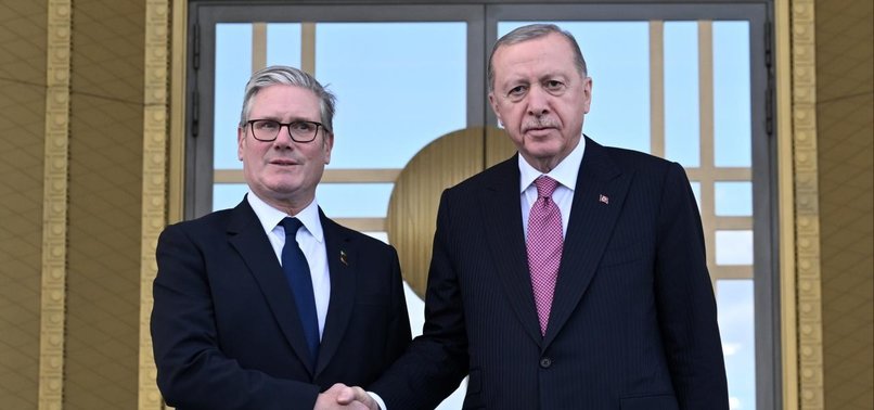ERDOGAN, STARMER DISCUSS GLOBAL ISSUES IN CALL