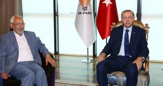 Cumhurbaşkanı Erdoğan, Nahda Hareketi lideri Gannuşi’yi kabul etti