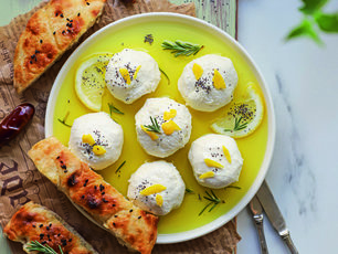 Limonlu Peynir Topları