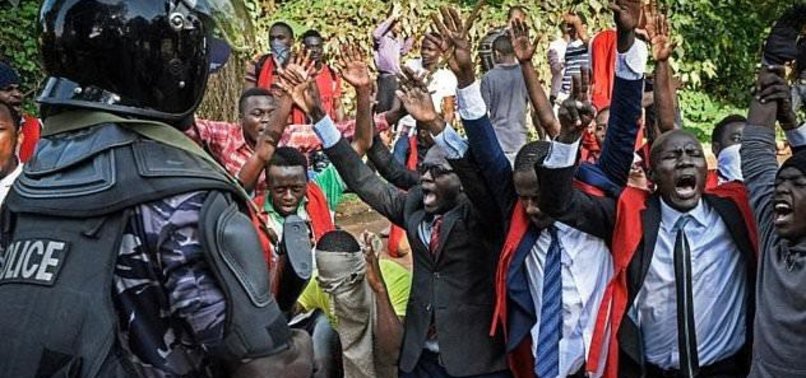 UGANDAN STUDENTS DEFY BAN TO PROTEST OVER PRESIDENTIAL AGE LIMIT