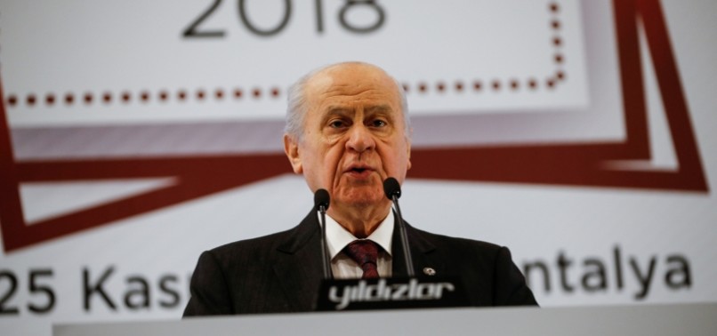 MHP TO BACK AK PARTY CANDIDATES IN ISTANBUL, ANKARA AND IZMIR, BAHÇELI SAYS