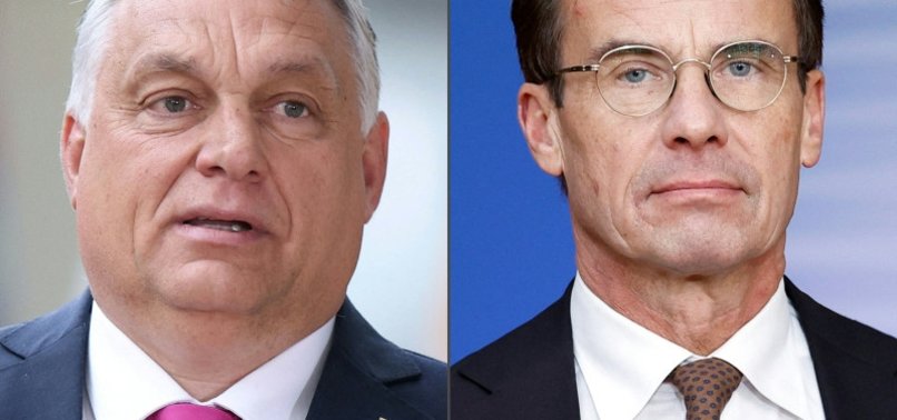 SWEDISH PREMIER EXCLUDES NATO TALKS WITH HUNGARIAN COUNTERPART