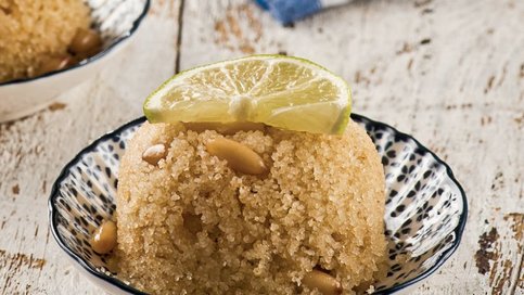 Limonlu İrmik Helvası