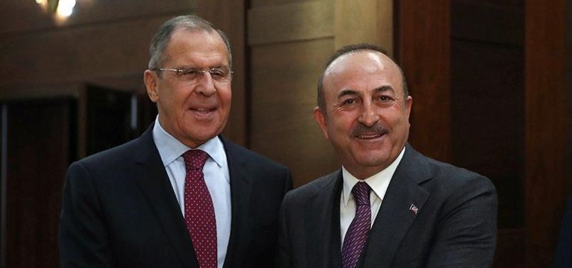 TURKISH, RUSSIAN FOREIGN MINISTERS DISCUSS SYRIA