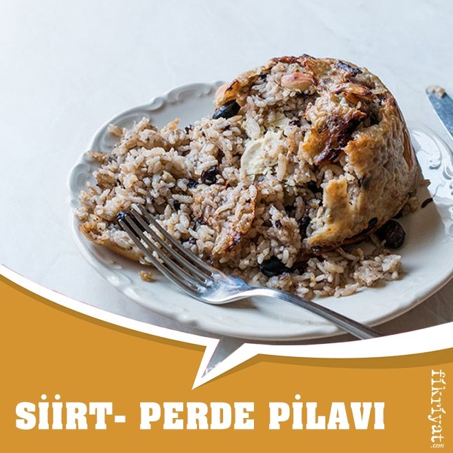 SİİRT- PERDE PİLAVI