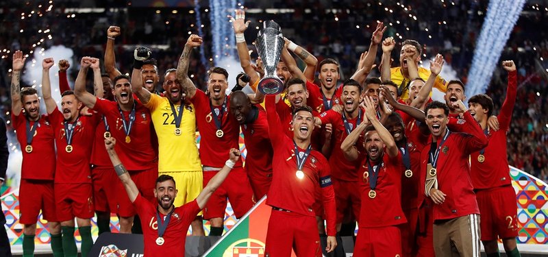 Portugal edges Netherlands to clinch Nations League title