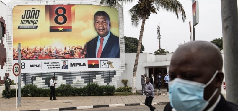 ANGOLA’S RULING PARTY WINS ELECTION