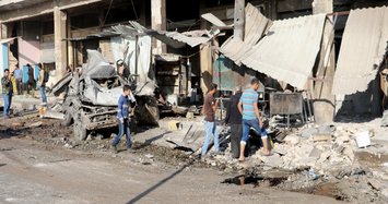 Regime airstrikes on marketplaces in rebel-held Idlib kill 14 Syrian civilians