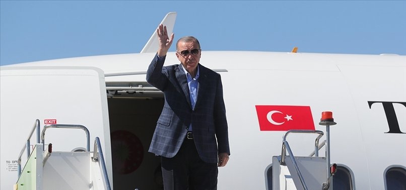 TURKISH PRESIDENT ERDOĞAN HEADS TO KAZAKHSTAN FOR SUMMIT