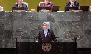 Emine Erdoğan BM’den dünyaya seslendi
