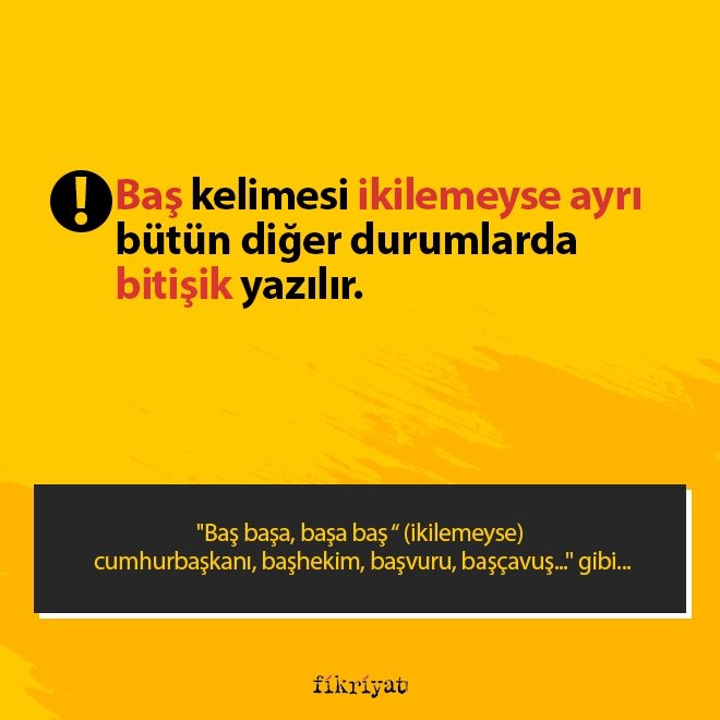 İkilemelerin Yazılışı