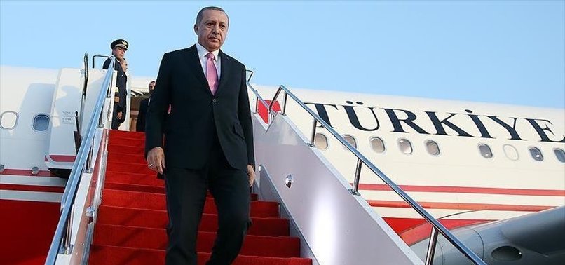 ERDOĞAN SETS OFF TO ATTEND WWI TRIBUTE IN FRANCE