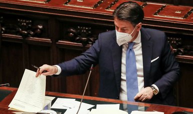 Italian Premier Conte urges parliament to help save his government