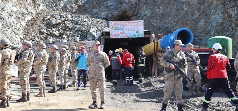 WORKERS TRAPPED AFTER MINE COLLAPSES IN EASTERN TÜRKIYE