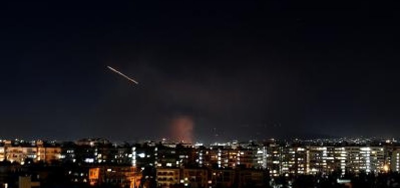 ISRAEL STRIKE HITS MAJOR AIR BASE IN CENTRAL SYRIA, MILITARY SOURCES SAY