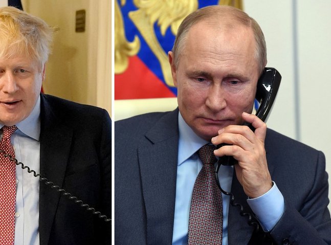 Johnson claims Putin threatened to kill him with missile in call ahead of Russian invasion of Ukraine