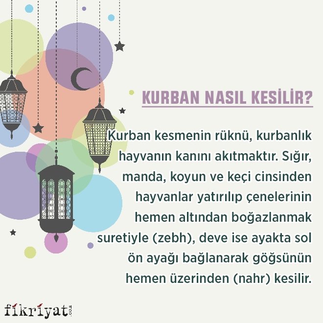 Kurban nasıl kesilir?